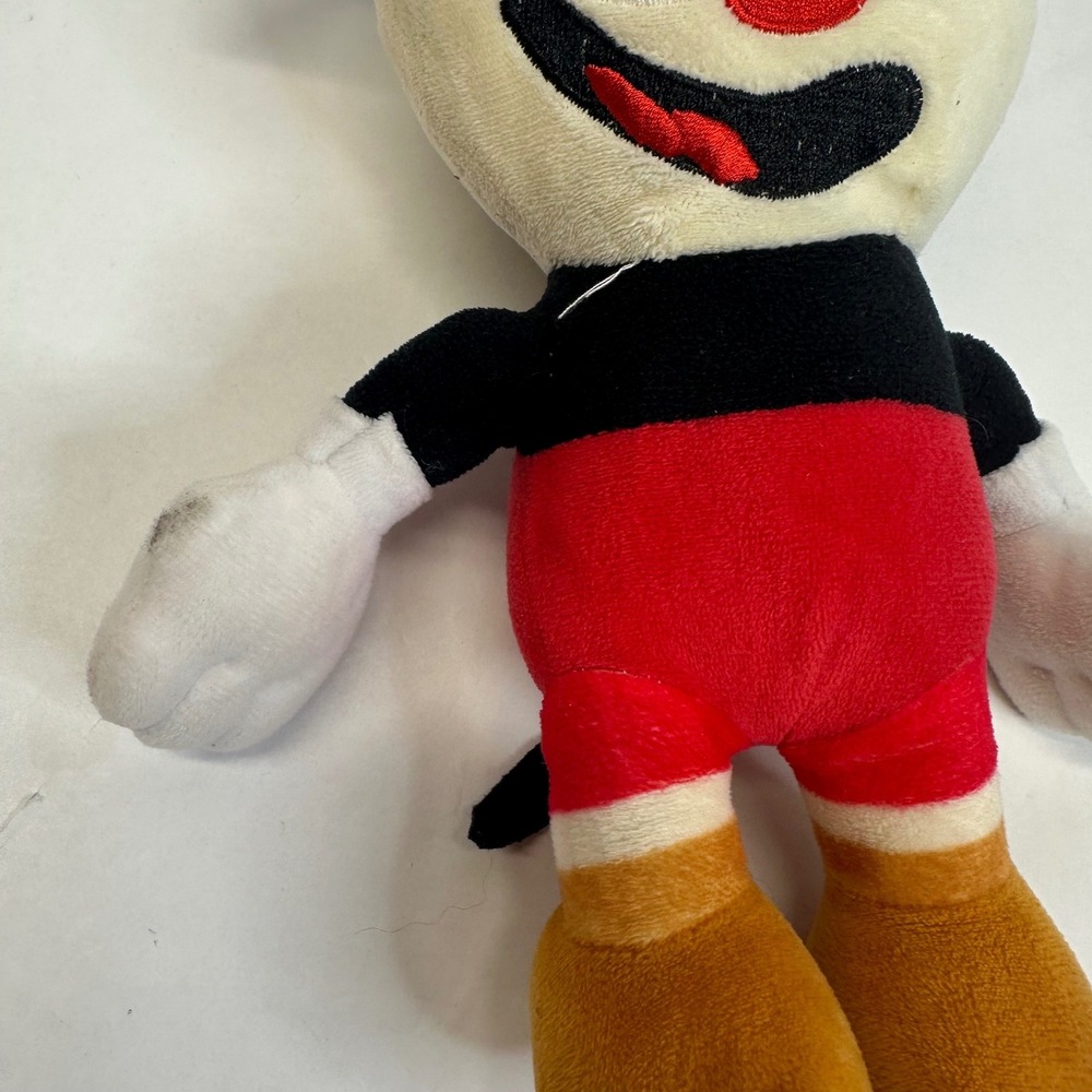 Cuphead Plush Stuffed‎ Animal Video Game Character Red Shorts 8 Inch Studio MDHR - Picture 3 of 12